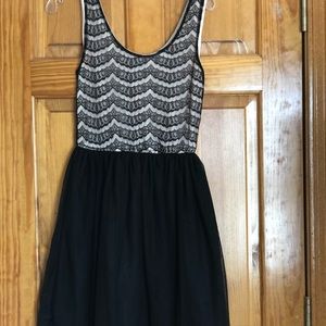 Black cocktail dress size M
